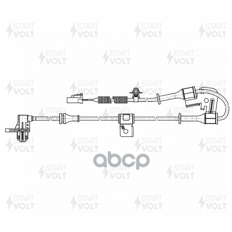 

Датчик ABS дл а/м Hyundai Solaris (10-)/KIA Rio (11-) перед. прав. (VS-ABS 0801)