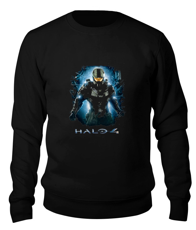 

Свитшот унисекс Printio Halo 4 черный XL, Halo 4