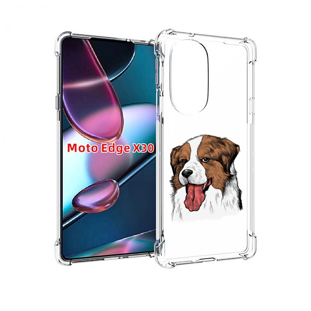 

Чехол MyPads бетховен для Motorola Moto Edge X30, Прозрачный, Tocco