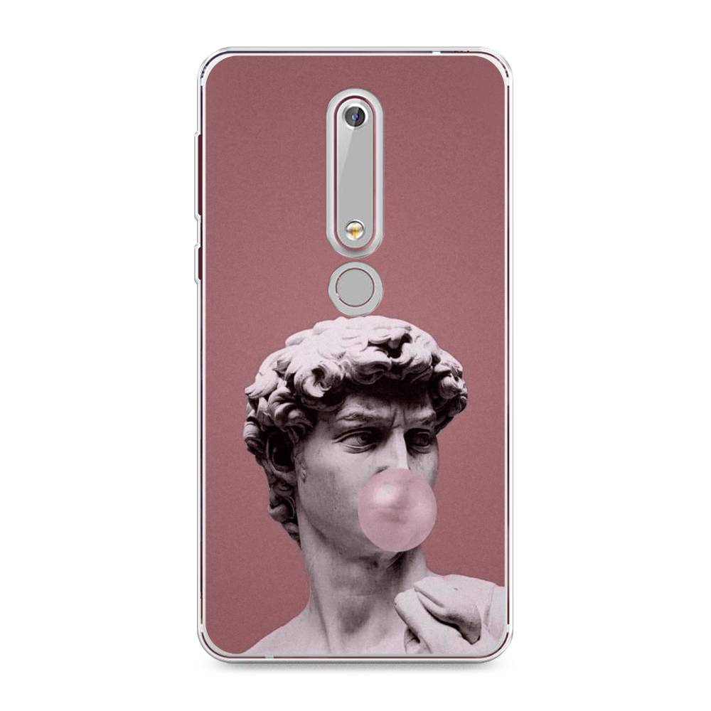 

Чехол Awog на Nokia 6 2018 / Нокиа 6 2018 "Modern David", Синий, 120950-9