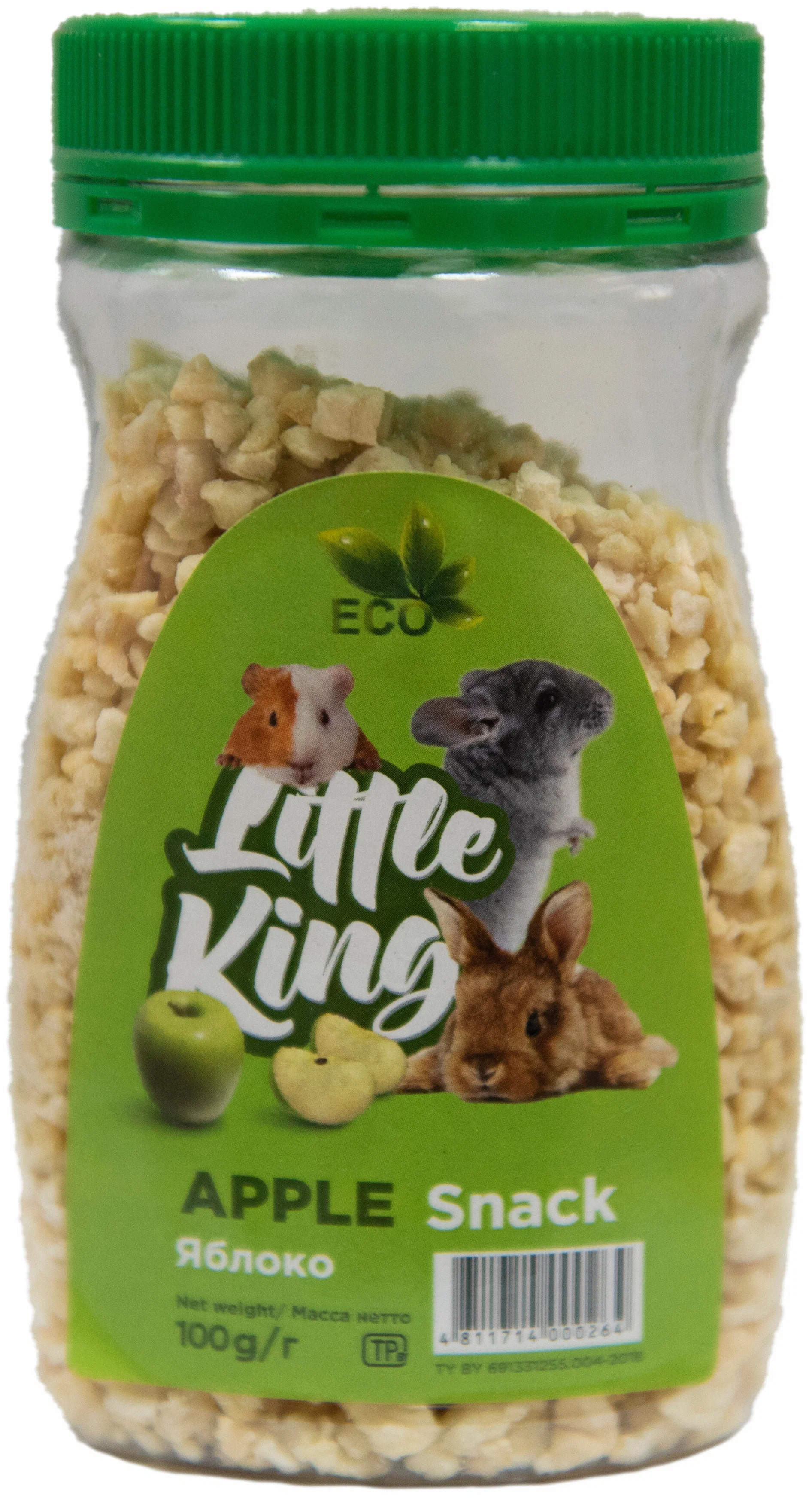 

Лакомство Little King для грызунов, яблоко, 100 г