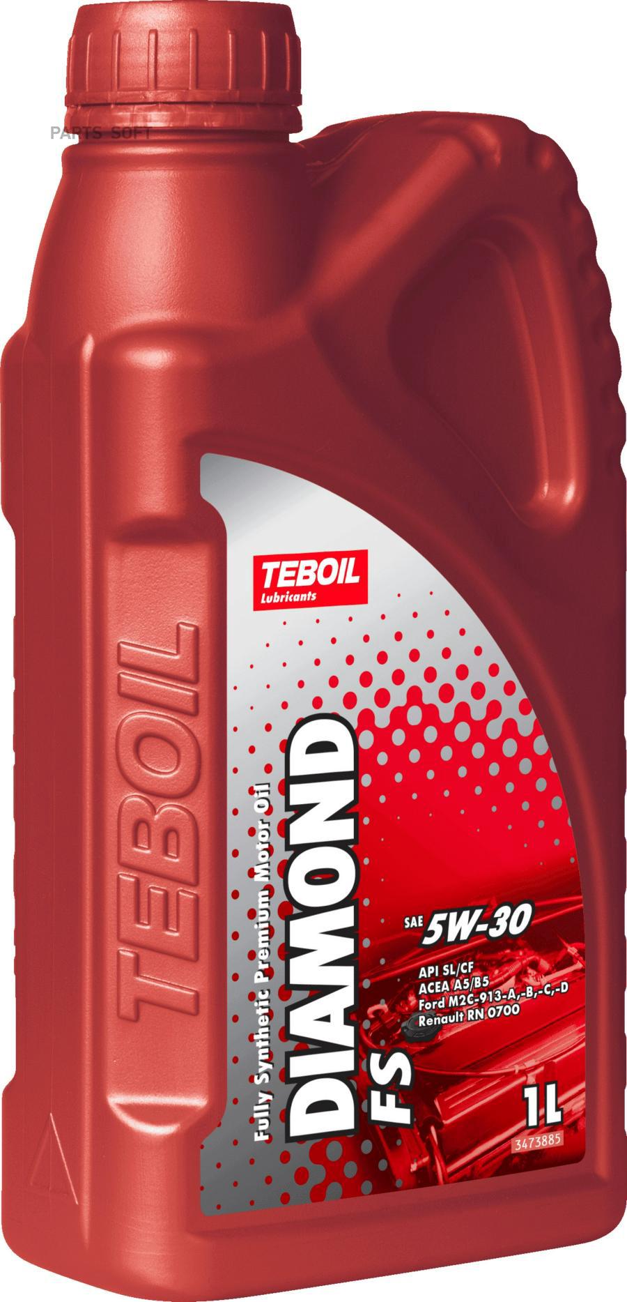 Моторное масло Teboil синтетическое Diamond FS 5W30 1л