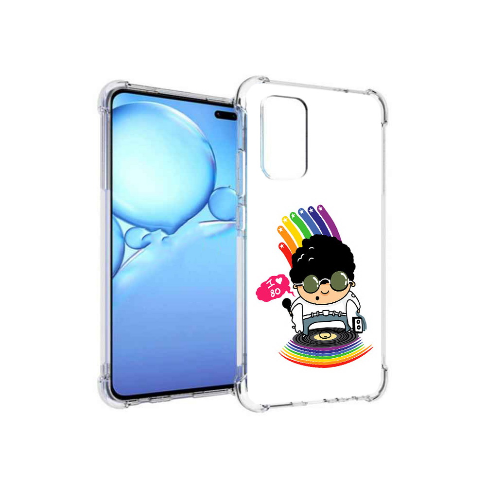 

Чехол MyPads Tocco для Vivo V19 Я люблю 80-е (PT147328.392.205), Прозрачный, Tocco
