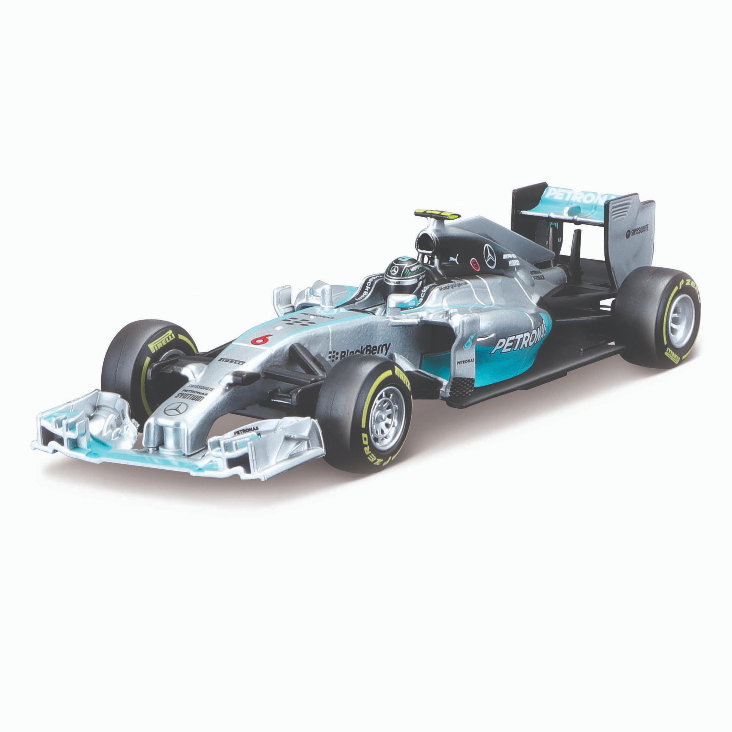 

Игрушечная машинка Bburago Формула-1 Mercedes AMG Petronas F1 W05 hybrid,#6 Nico Rosberg