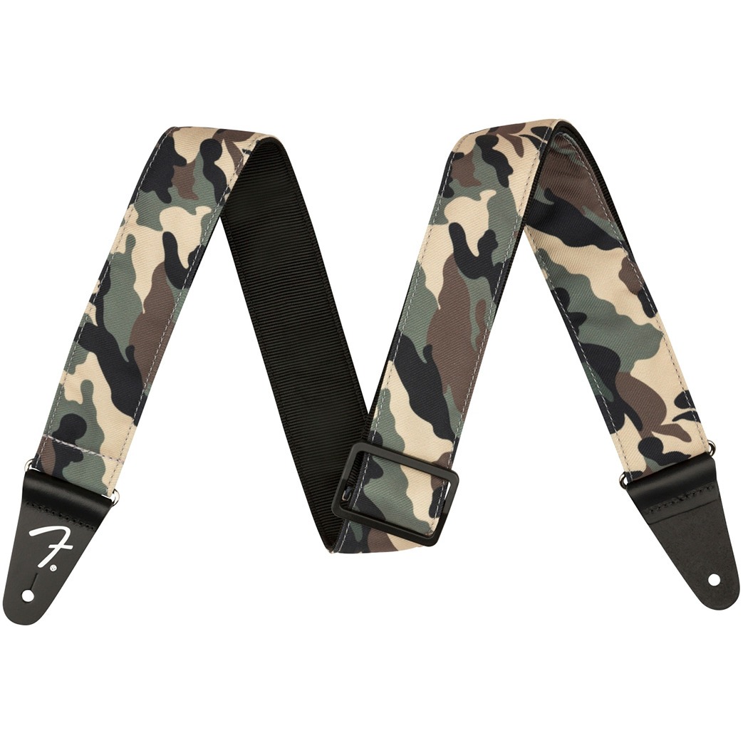 Гитарный ремень Fender 2` Camo Strap Woodland