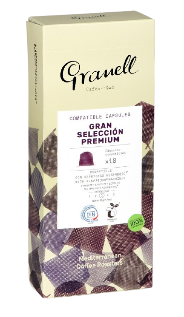 

Кофе Granell Gran Selecсion Premium молотый в капсулах 5 г х 10 шт