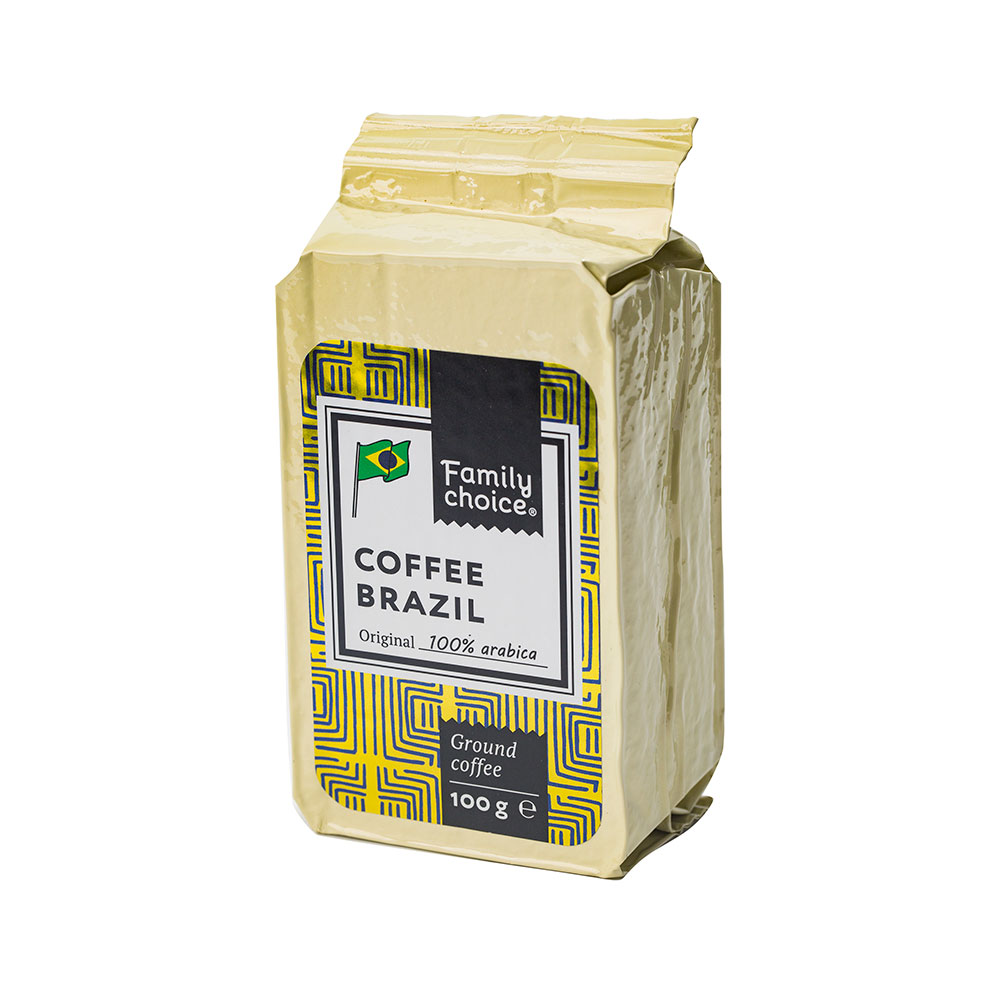 

Кофе Family Choice Brasil молотый 100 г