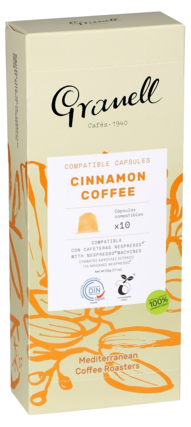 

Кофе Granell Espresso корица молотый в капсулах 5 г х 10 шт
