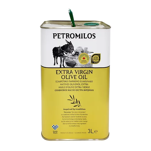 

Масло оливковое "PETROMILOS" EVOO AC 0,5 ж/б 3000мл (Греция)