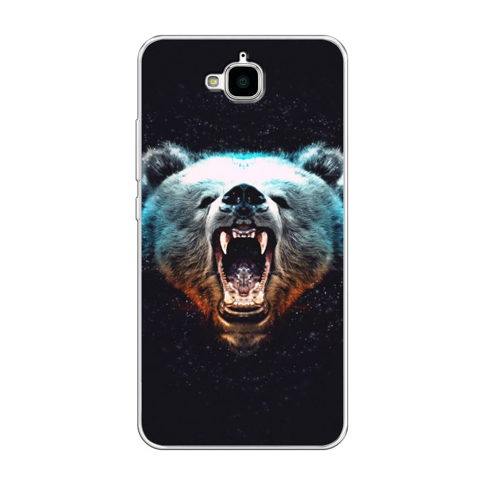 

Чехол Awog на Honor 4C Pro "Медведь", Разноцветный, 63250-2