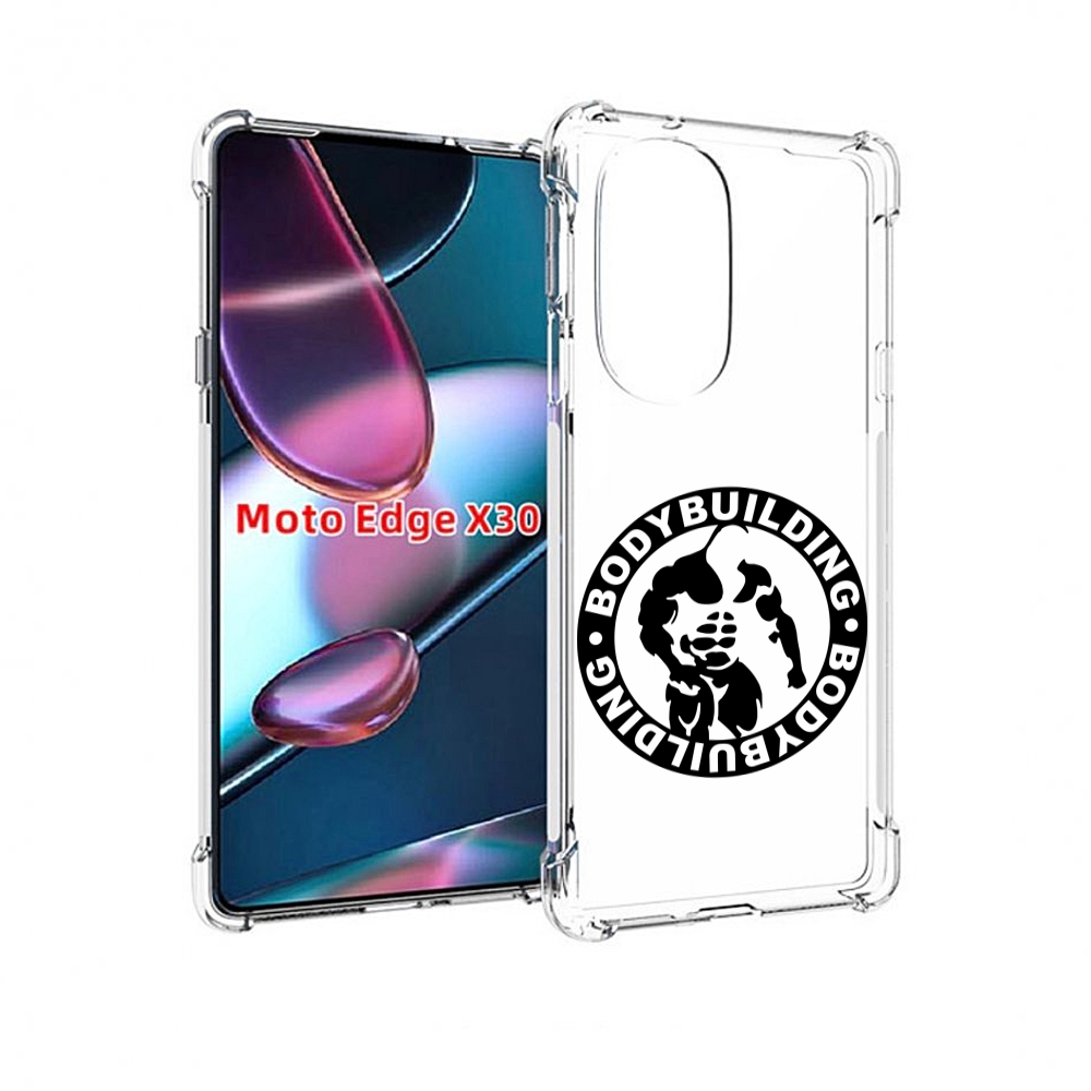 

Чехол MyPads бодибилдинг для Motorola Moto Edge X30, Прозрачный, Tocco