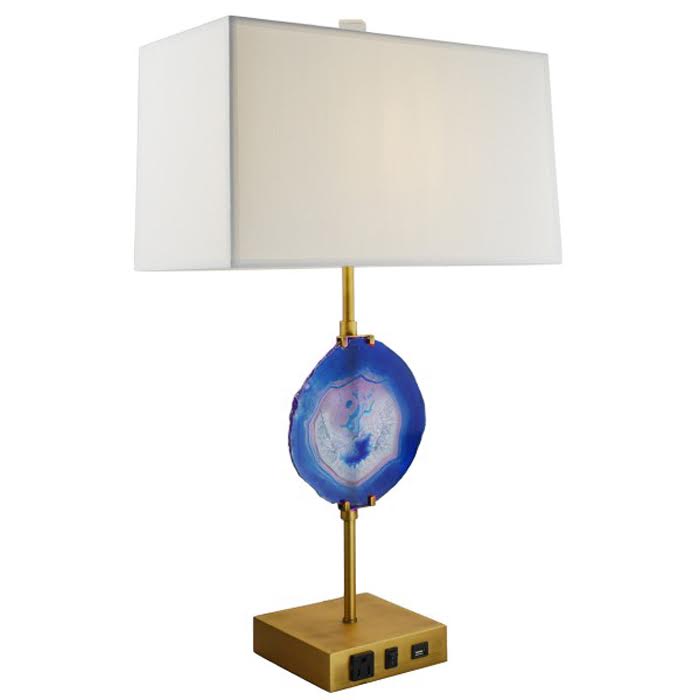 

Настольная лампа Blue Agate Table Lamp, 143994-22