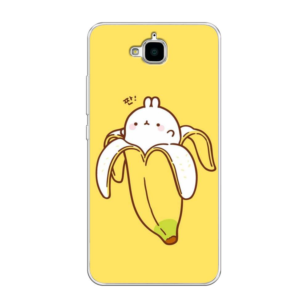 

Чехол Awog на Honor 4C Pro "Зайчик-бананчик", Разноцветный, 63250-2