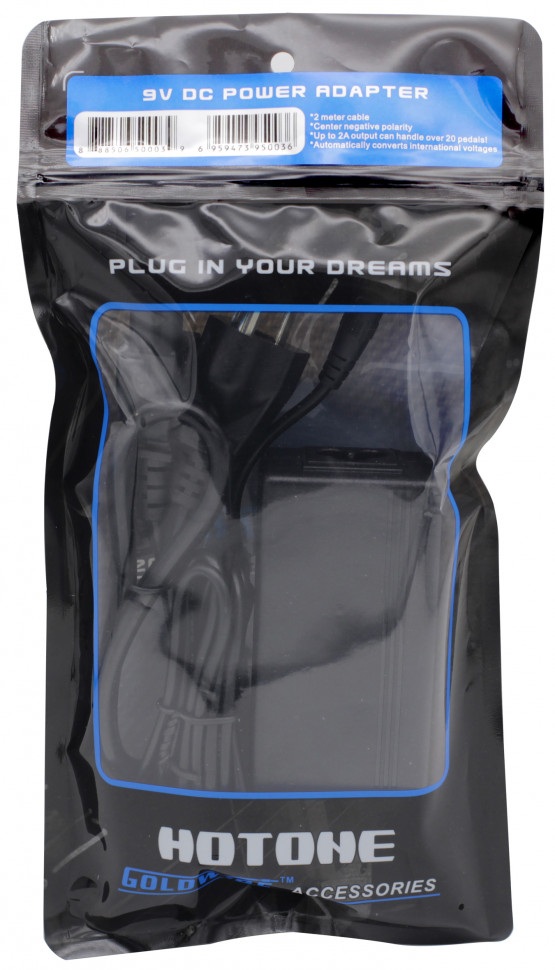 

Адаптер питания Hotone 18V1.5A DC Desktop Power Supply 18В, 1500 мА, Черный, Hotone 18V1.5A DC Desktop Power Supply