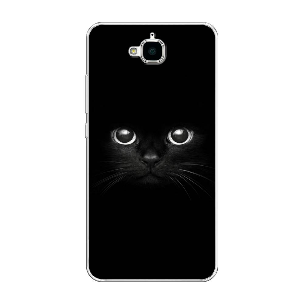 

Чехол Awog на Honor 4C Pro "Взгляд черной кошки", Разноцветный, 63250-1