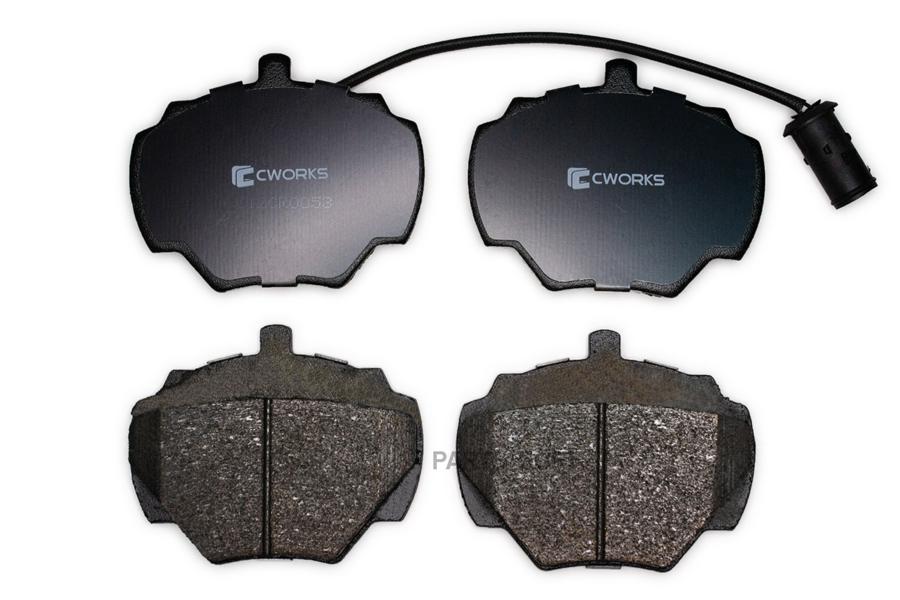 

Тормозные Колодки Задние (Low Metallic) Cworks C12cr0053 CWORKS C12CR0053