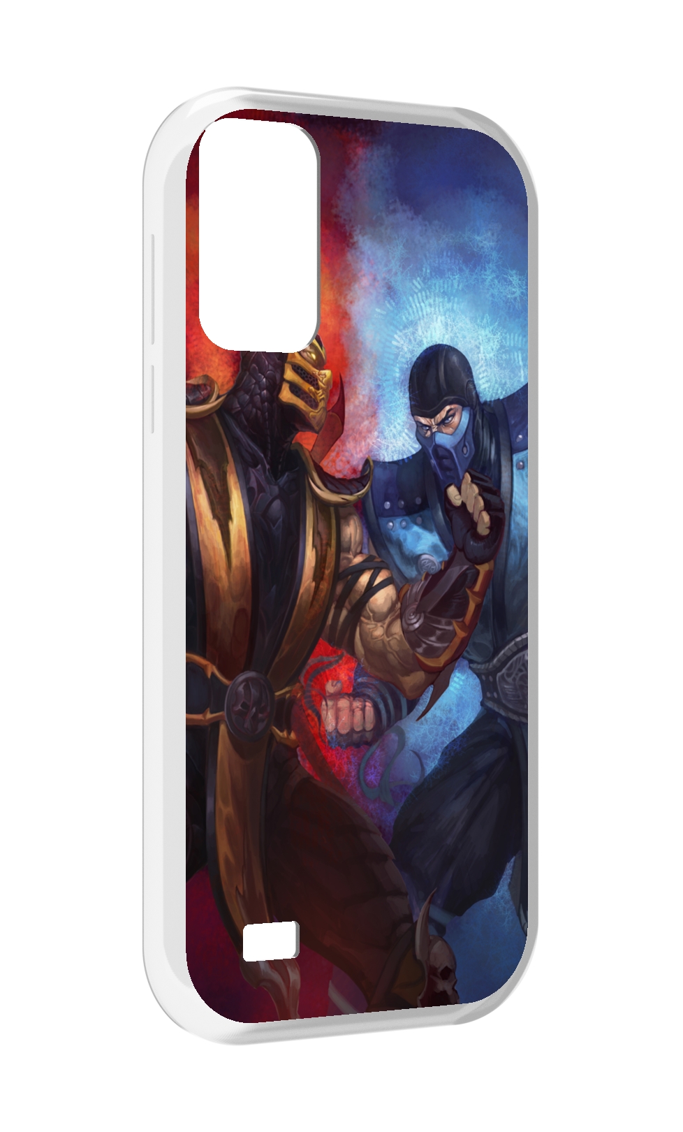 

Чехол MyPads Mortal Kombat art для Oukitel C31, Прозрачный, Tocco