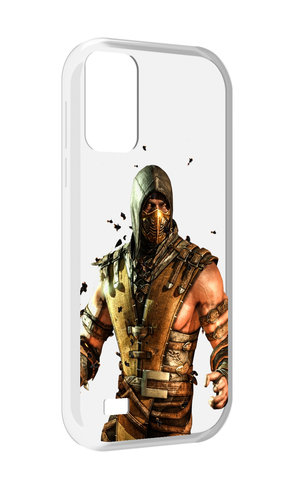 

Чехол MyPads Mortal Kombat scorpion для Oukitel C31, Прозрачный, Tocco