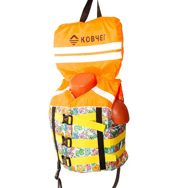 

Жилет спасательный Ковчег Детский, 6-8 лет, до 25 кг, ГОСТ Р 58108-2019, оранжевый, Детский