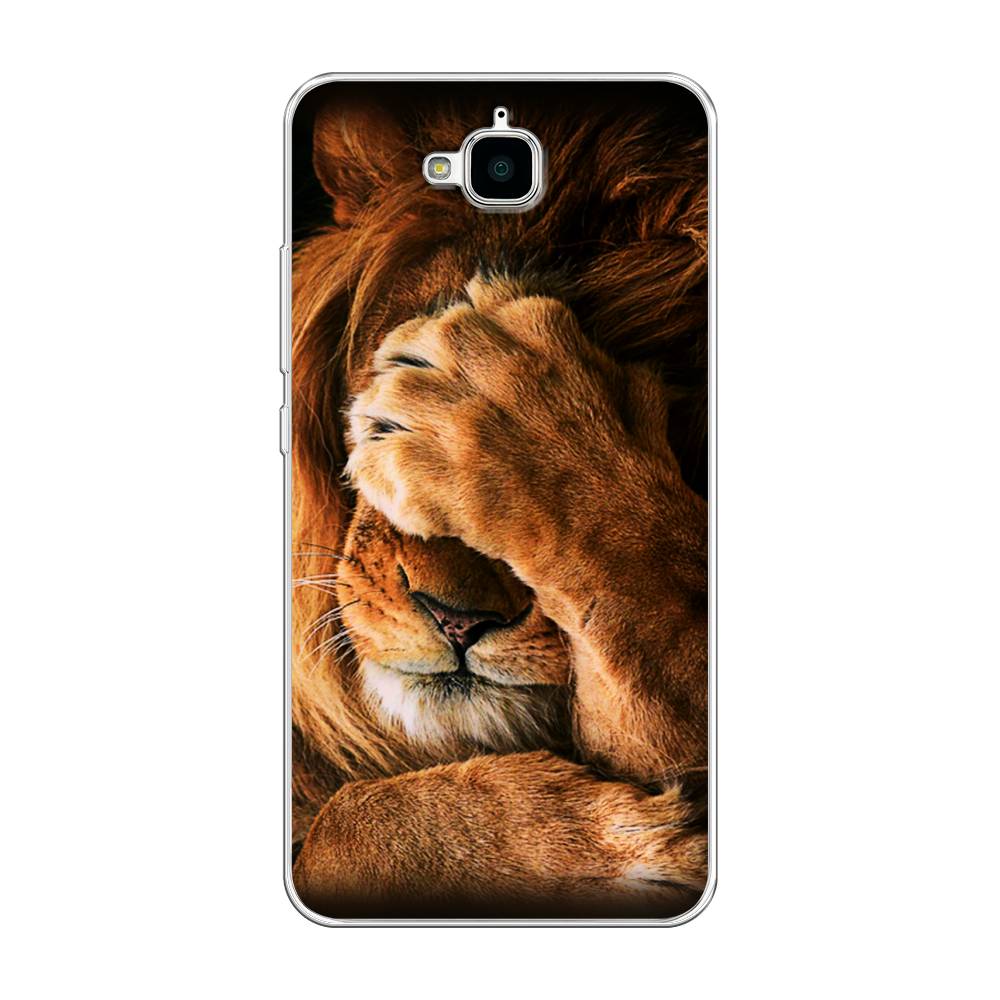 

Чехол Awog на Honor 4C Pro "Львиный стыд", Разноцветный, 63250-1