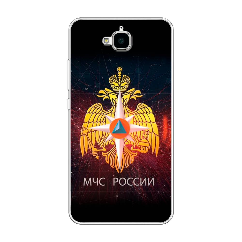 

Чехол Awog на Honor 4C Pro "МЧС России", Разноцветный, 63250-5