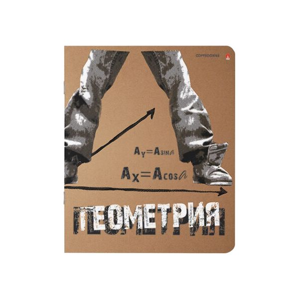 

Тетрадь предметная Альт 403618 Крутая тема геометрия 48 листов 1 шт, Крутая тема