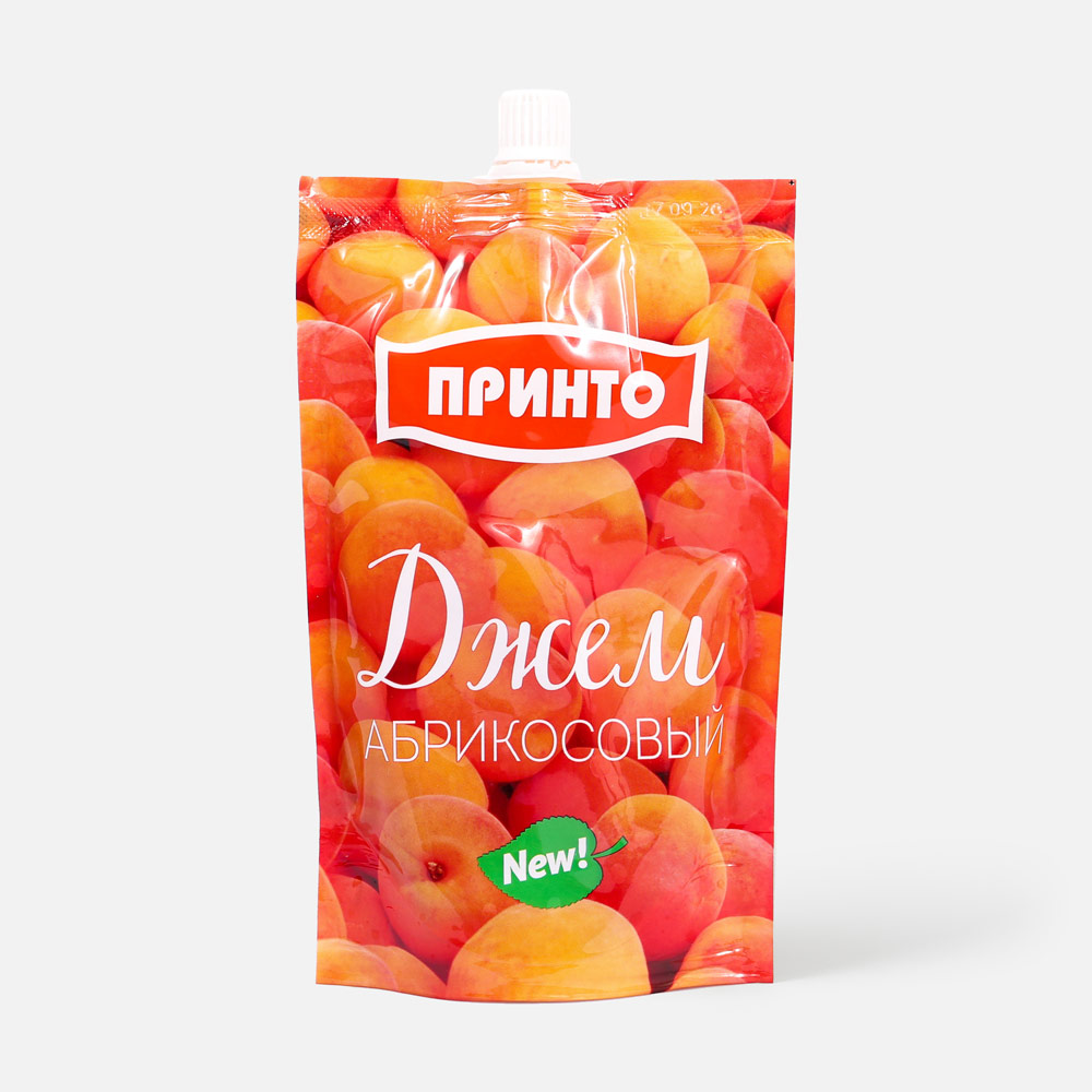 

Джем Принто на яблочном соке абрикосовый, 200 г