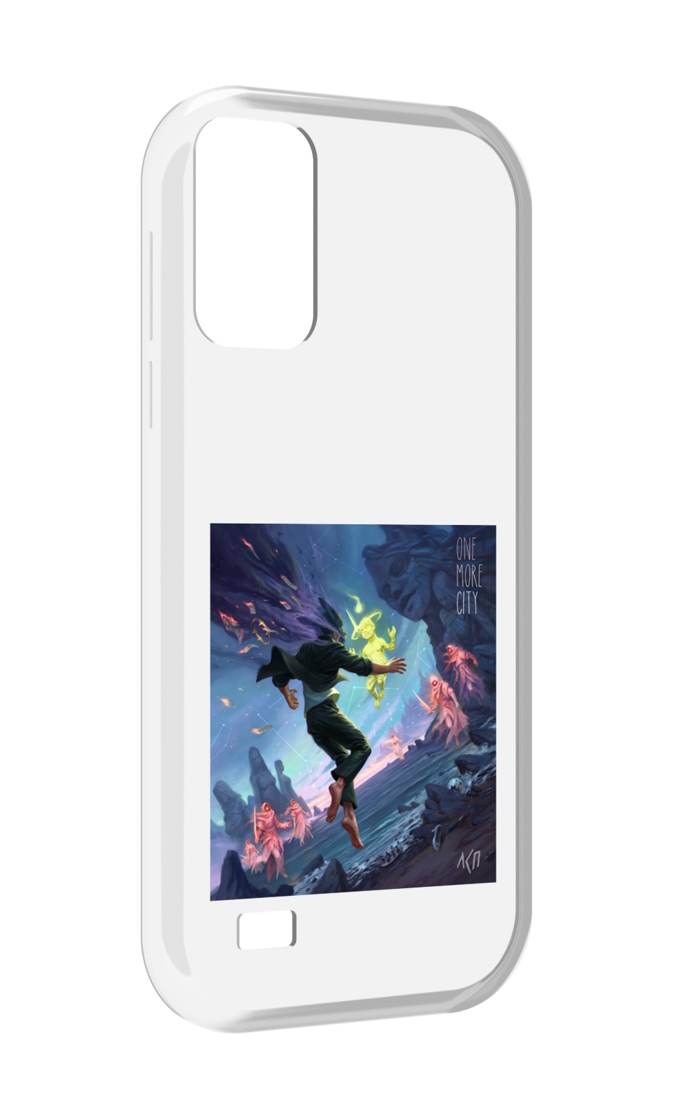 

Чехол MyPads One More City ЛСП для Oukitel C31, Прозрачный, Tocco