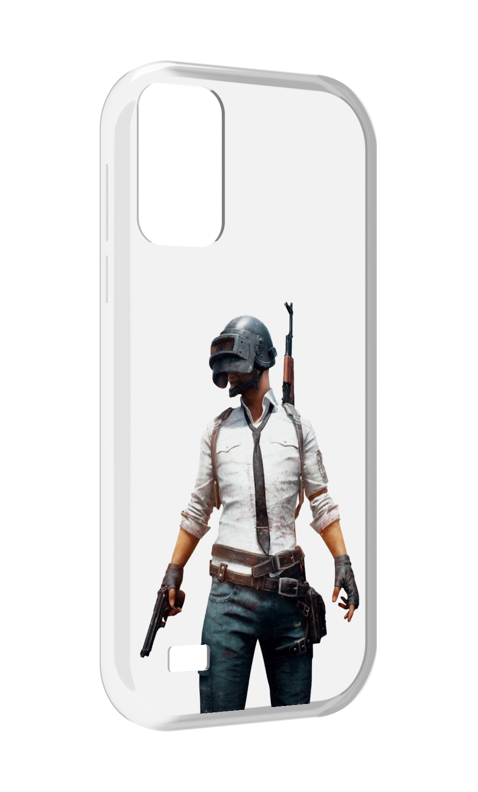 

Чехол MyPads PUBG-2 для Oukitel C31, Прозрачный, Tocco