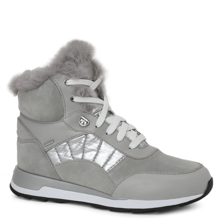 

Кроссовки женские GEOX D26LYA серые 40 EU, Серый, D26LYA