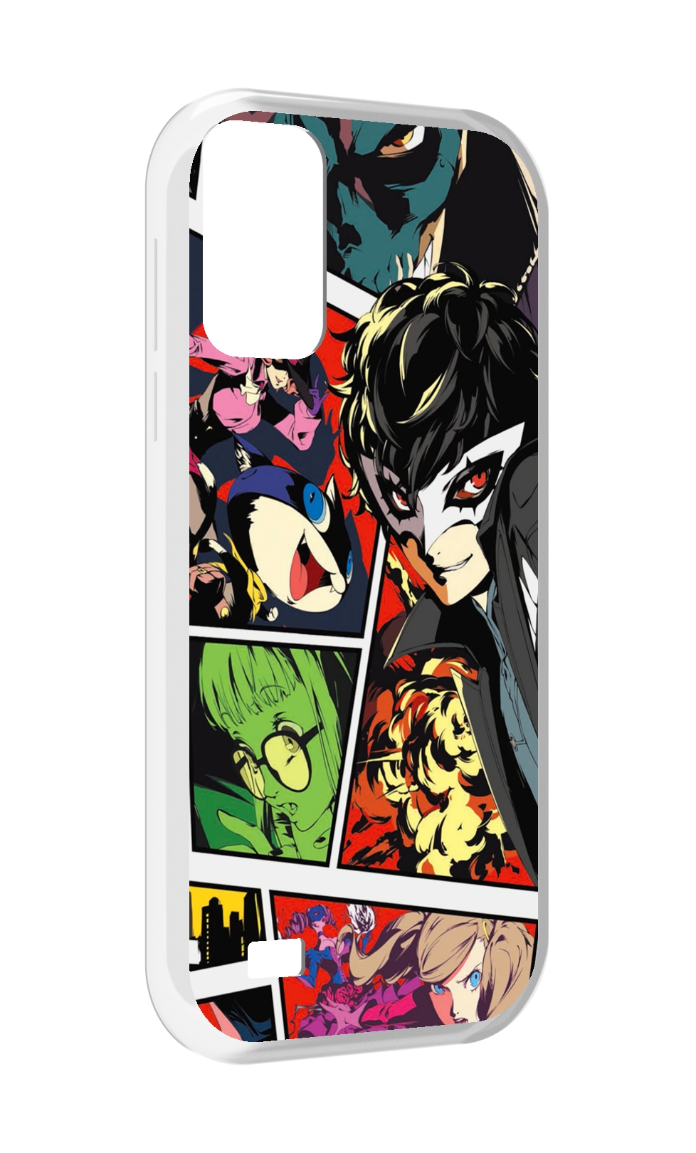 

Чехол MyPads Persona 5 art для Oukitel C31, Прозрачный, Tocco
