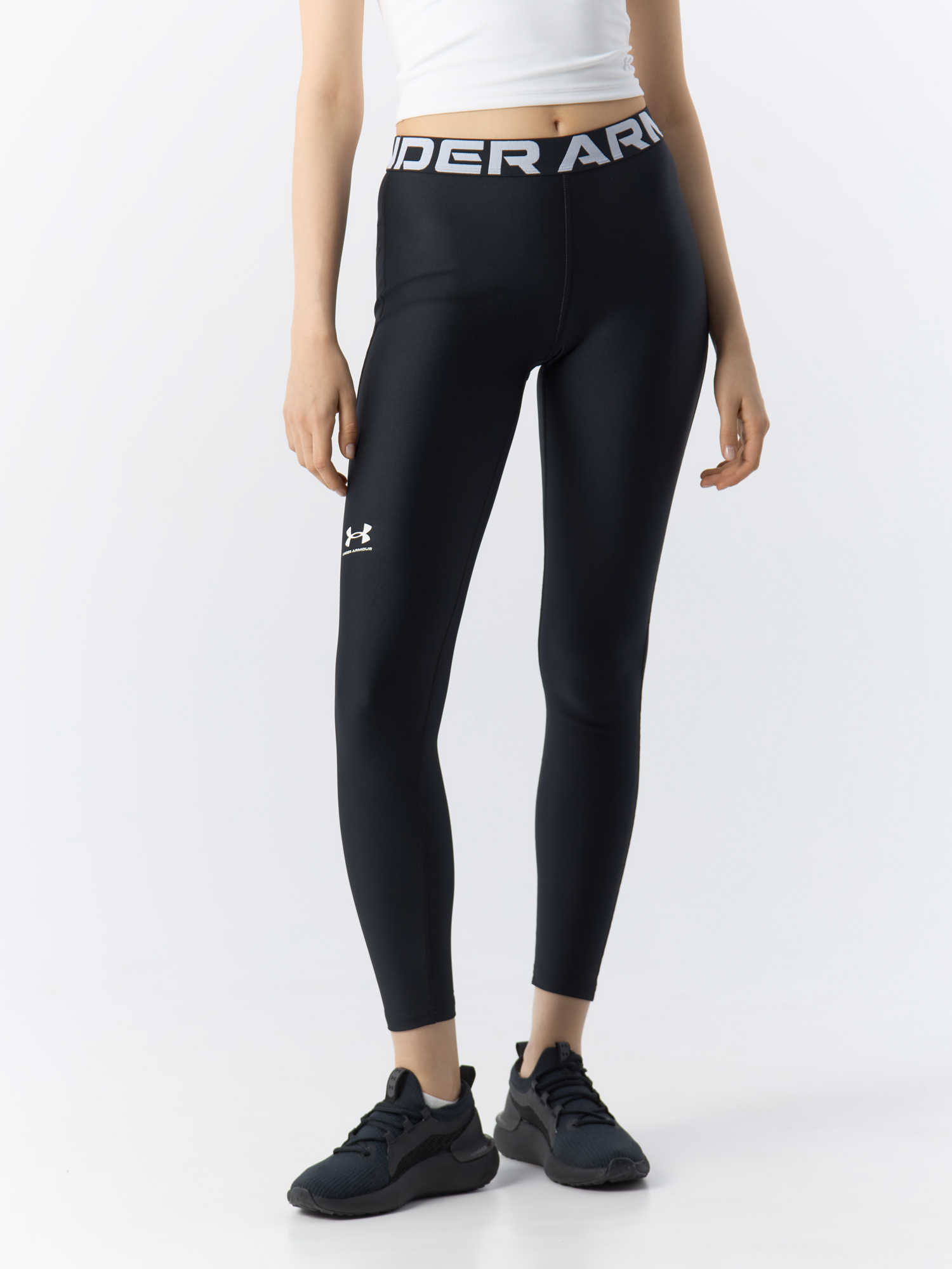 Тайтсы женские Under Armour UA HG Authentics Legging 1383559 черные LG 7790₽