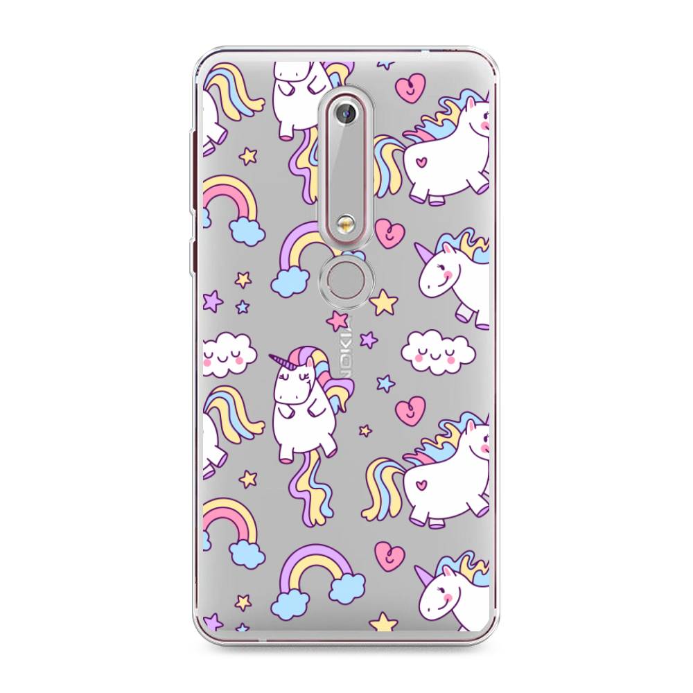 

Чехол Awog "Sweet unicorns dreams" для Nokia 6 2018