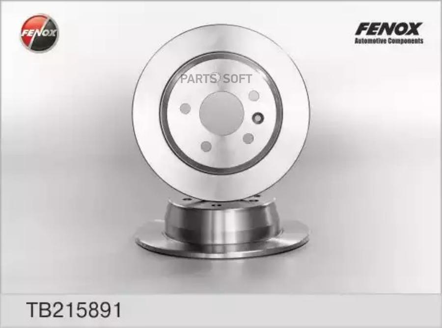 

Диск Тормозной Задний Mercedes V 96-, Vito 97- Tb215891 FENOX арт. TB215891