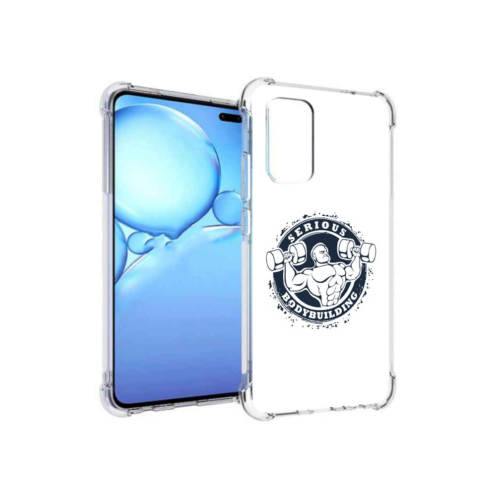 

Чехол MyPads Tocco для Vivo V19 бодибилдинг воля к победе (PT147328.392.231), Прозрачный, Tocco