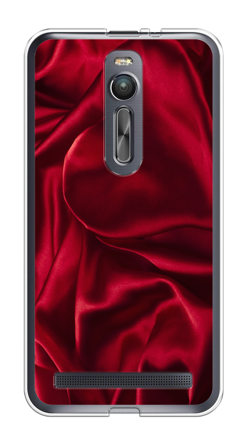 

Чехол Awog на Asus Zenfone 2 ZE550ML/ZE551ML "Текстура красный шелк", 40550-3