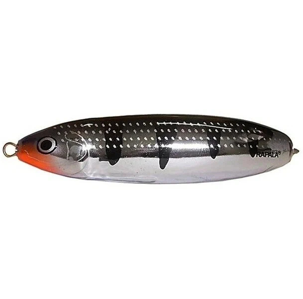 

Блесна незацепляющаяся Rapala Minnow Spoon RMS10 цвет SH, Серебристый;черный, Minnow Spoon