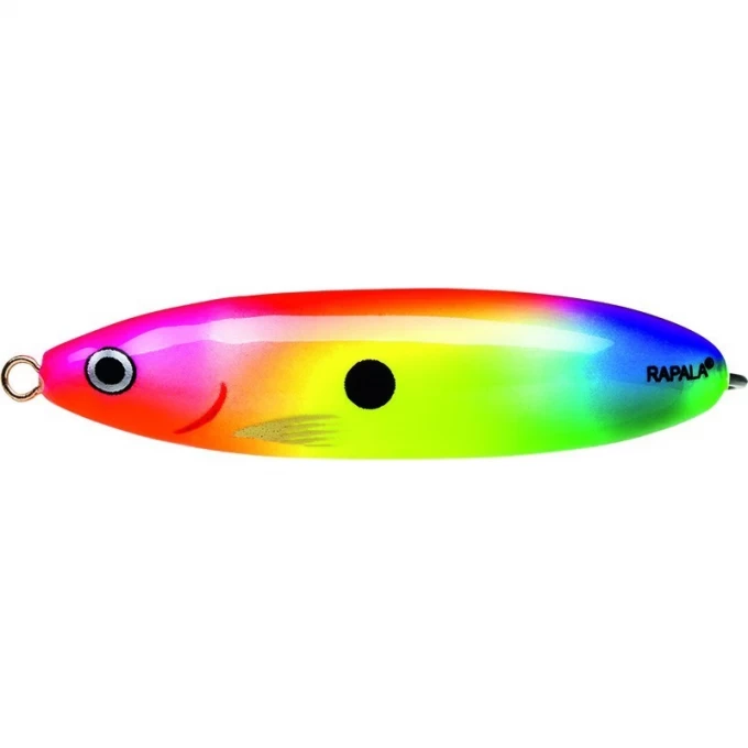 

Блесна незацепляющаяся Rapala Minnow Spoon RMS07 цвет ELJ, Разноцветный, Minnow Spoon