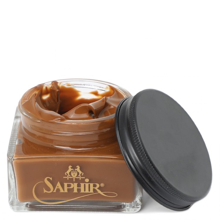 

Крем для обуви Saphir MDO - OILED LEATHER 75ML для гладкой кожи коричневый 75 мл, MDO - OILED LEATHER 75ML