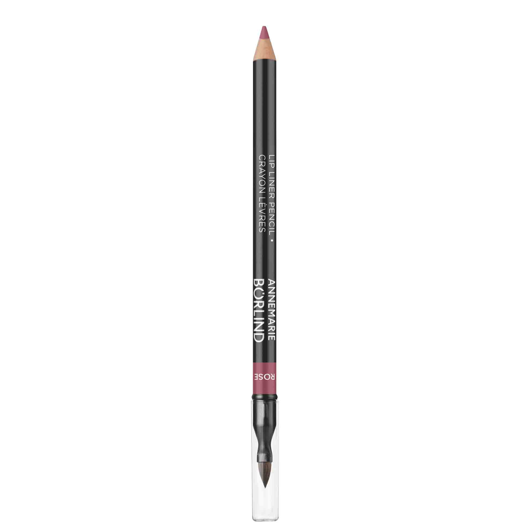 Карандаш для губ ANNEMARIE BORLIND Lip Liner Pencil контурный, с кисточкой, розовый, 1 г карандаш для губ annemarie borlind розовый 1 г