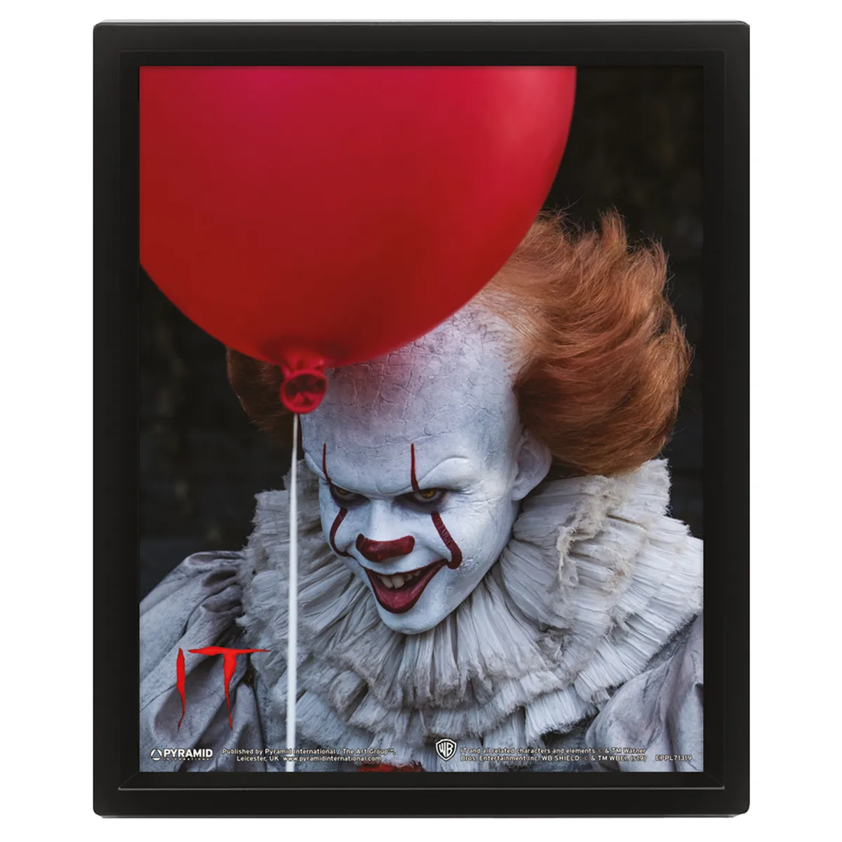 фото 3d постер it pennywise: evil pyramid international