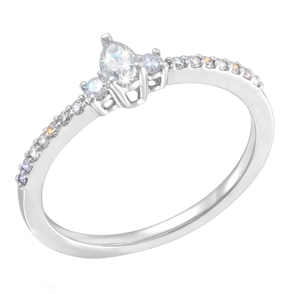 

Кольцо из золота р. , MOSTAR JEWELLERY D-YZK010, бриллиант, D-YZK010