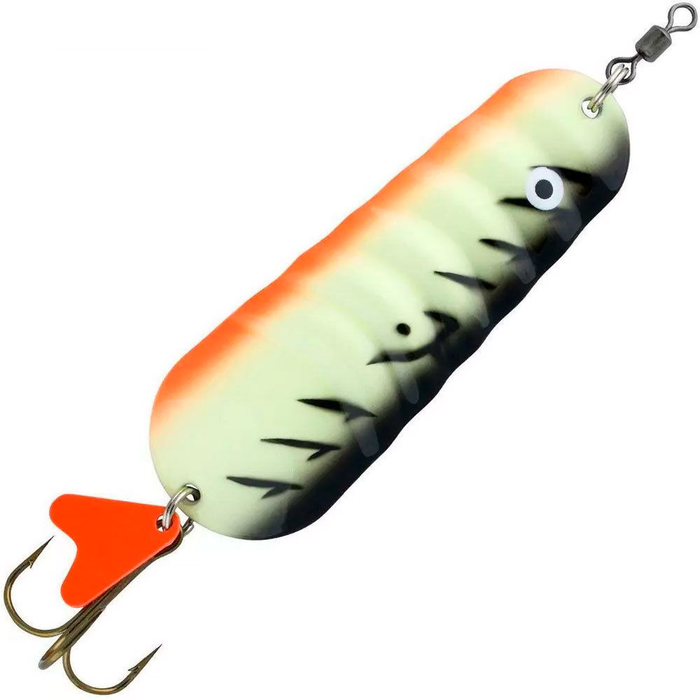

Блесна колеблющаяся Abu Garcia Atom 35г UV Glow OranGe/Black, Черный;белый;оранжевый