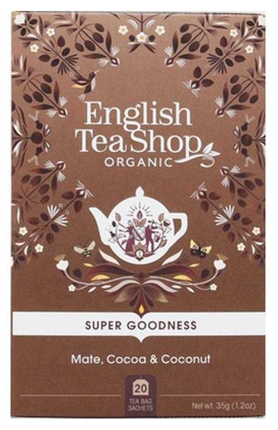 фото Чай травяной english tea shop мате какао и кокос в пирамидках 2 г х 15 шт