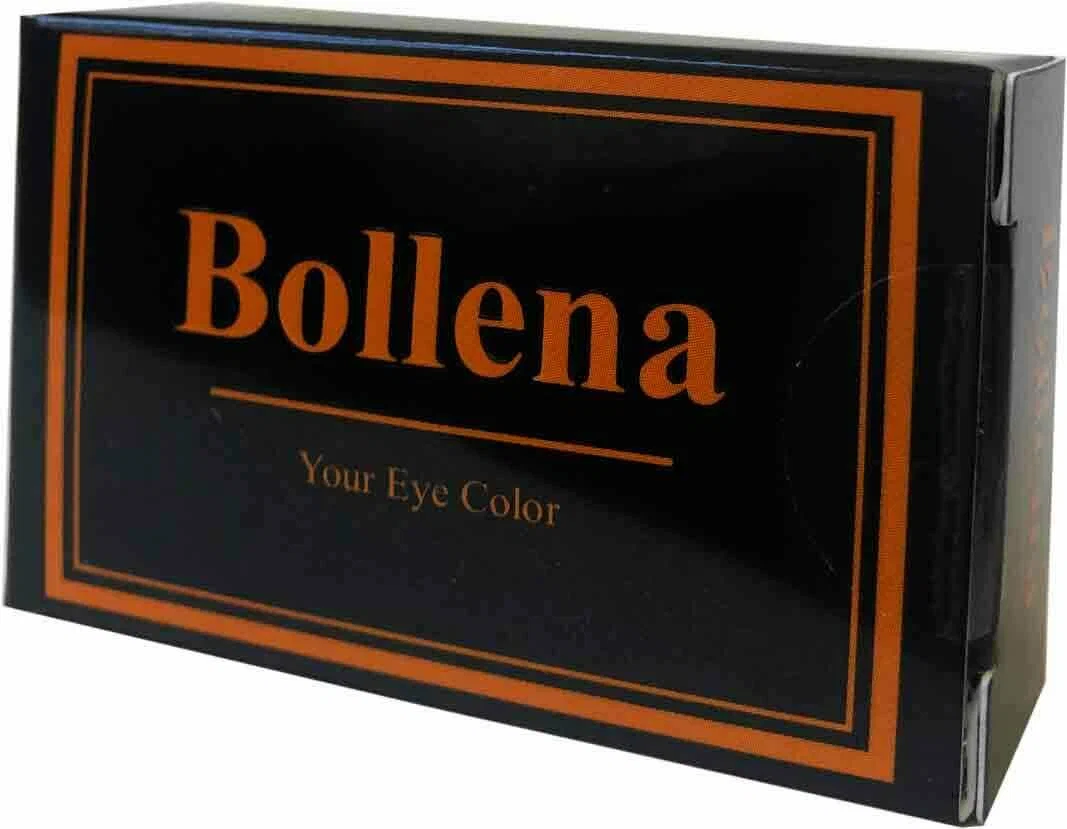 Цветные контактные линзы Bollena Rim Silver 8,7 -3,00, 2 шт