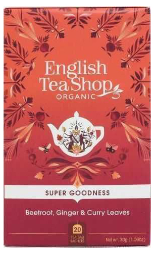 фото Чай травяной english tea shop свекла имбирь и листья карри в пакетиках 1,5 г х 20 шт