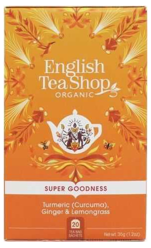 фото Чай травяной english tea shop куркума имбирь и лемонграсс в пакетиках 1,75 г х 20 шт