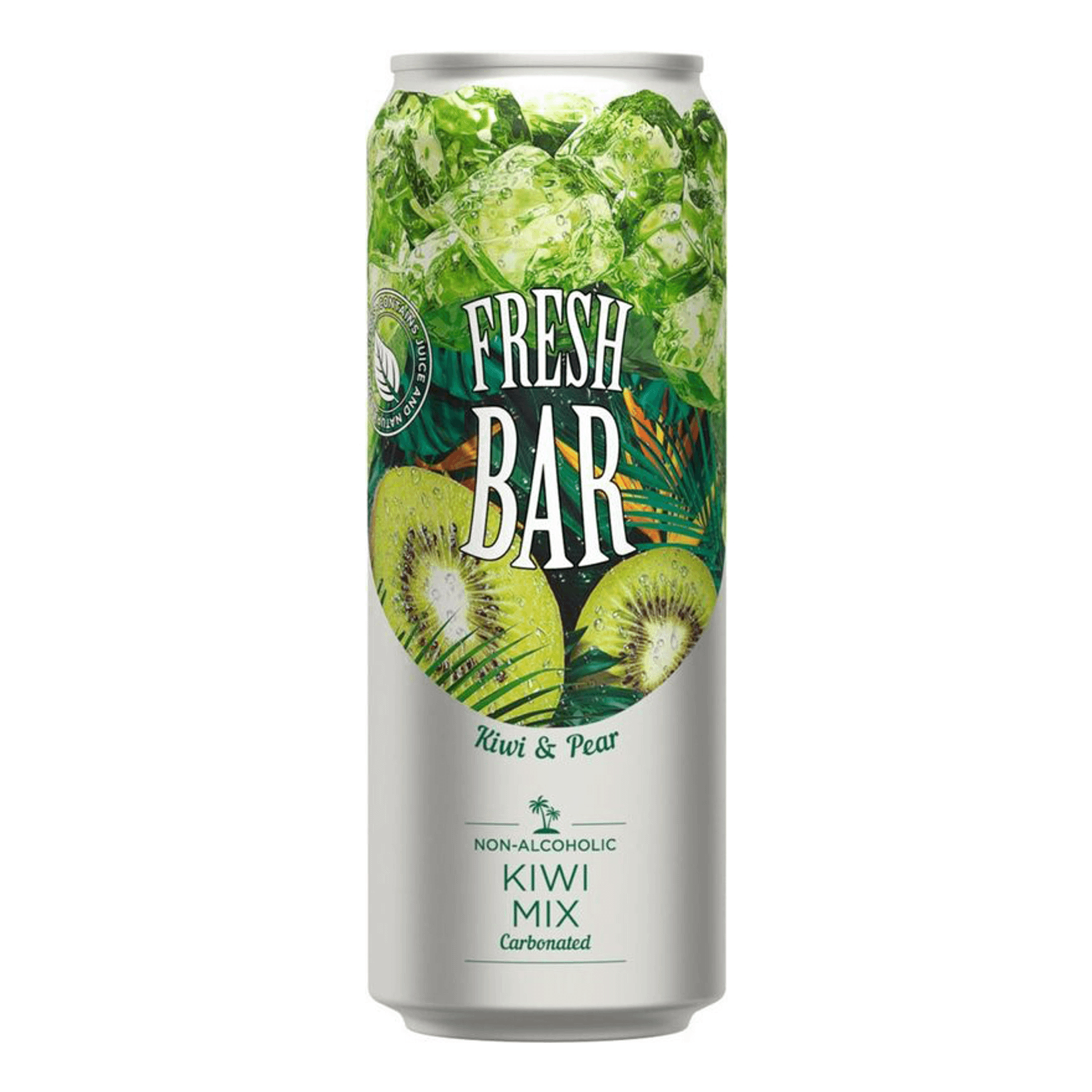 Напиток Fresh Bar Kiwi Mix, газированный, 450 мл