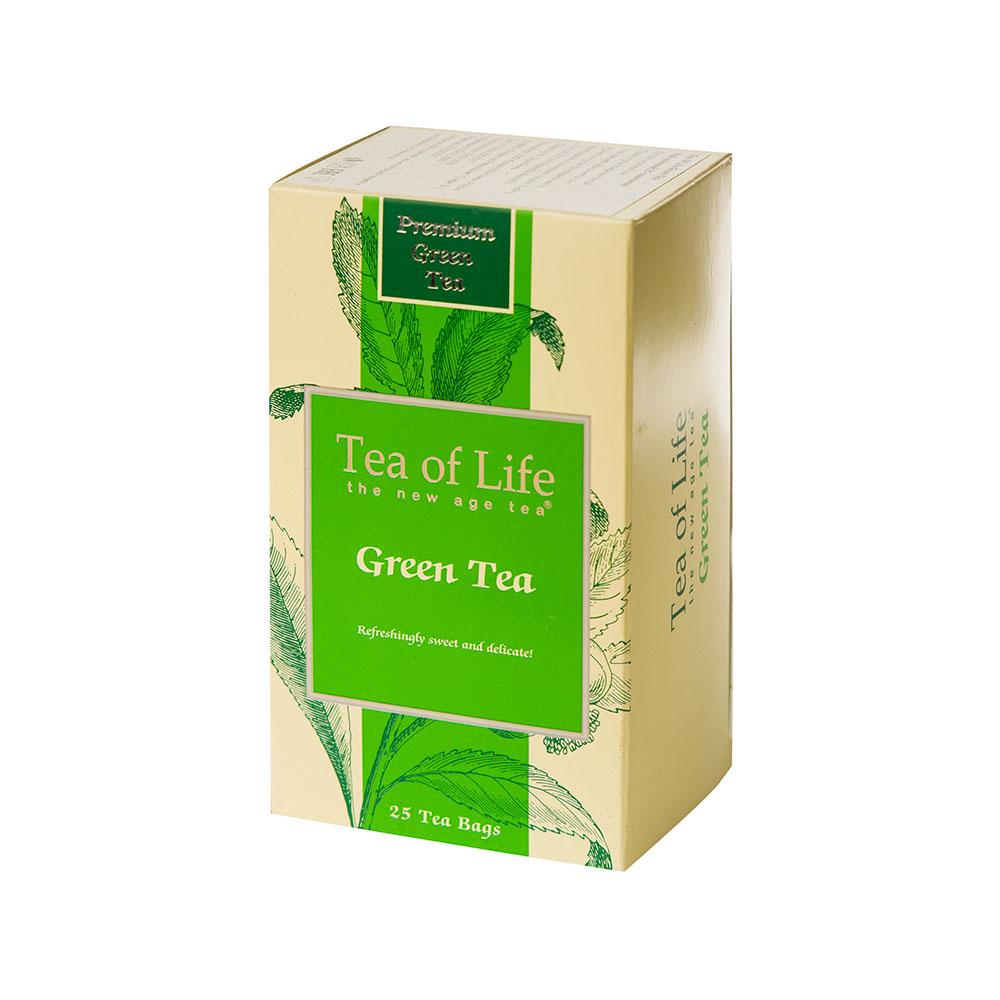 

Чай зеленый Tea of Life в пакетиках 2 г х 25 шт