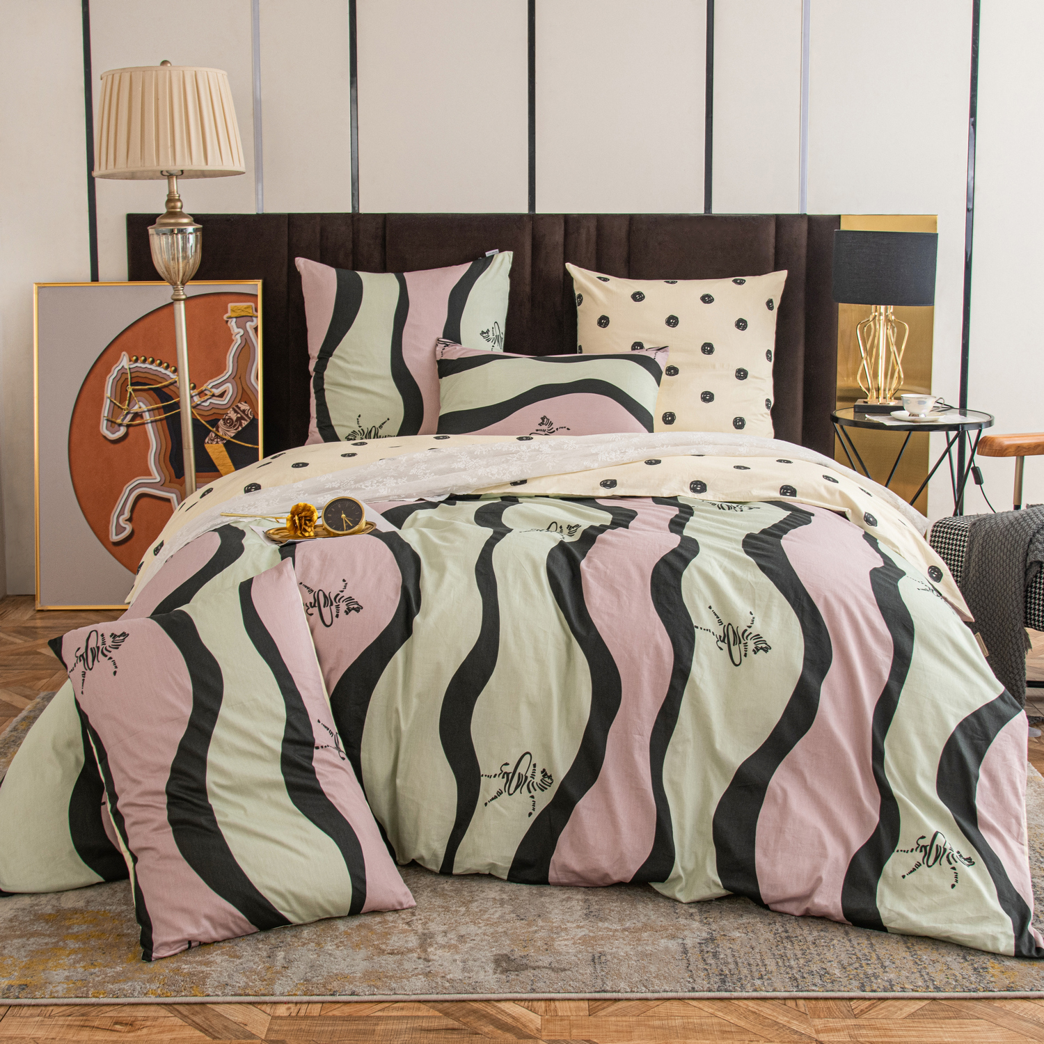 

Комплект постельного белья Ситрейд сатин 100% хлопок семейный наволочки 70х70, C100